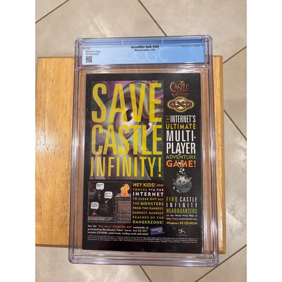 Incredible Hulk #449 CGC 9.2 1st Appearance of The Thunderbolts (1997) - Picture 3 of 6